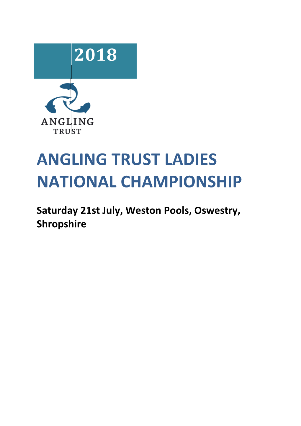 Angling Trust Ladies National Championship