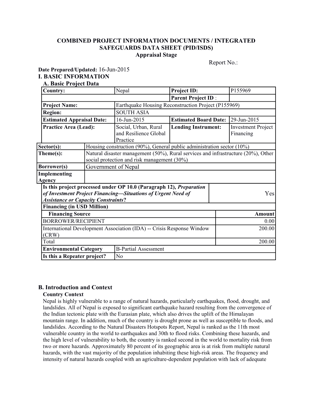 1 NEFIN S Classification Used to Categorize the Marginalized Groups. See