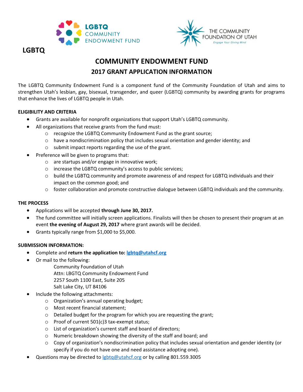 LGBTQ Community Endowment Fund