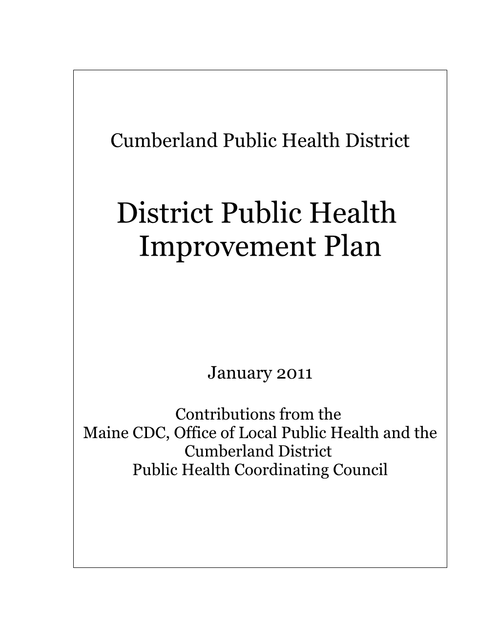 Mainecenter for Disease Control & Prevention, Office of Local Public Health (DHHS)