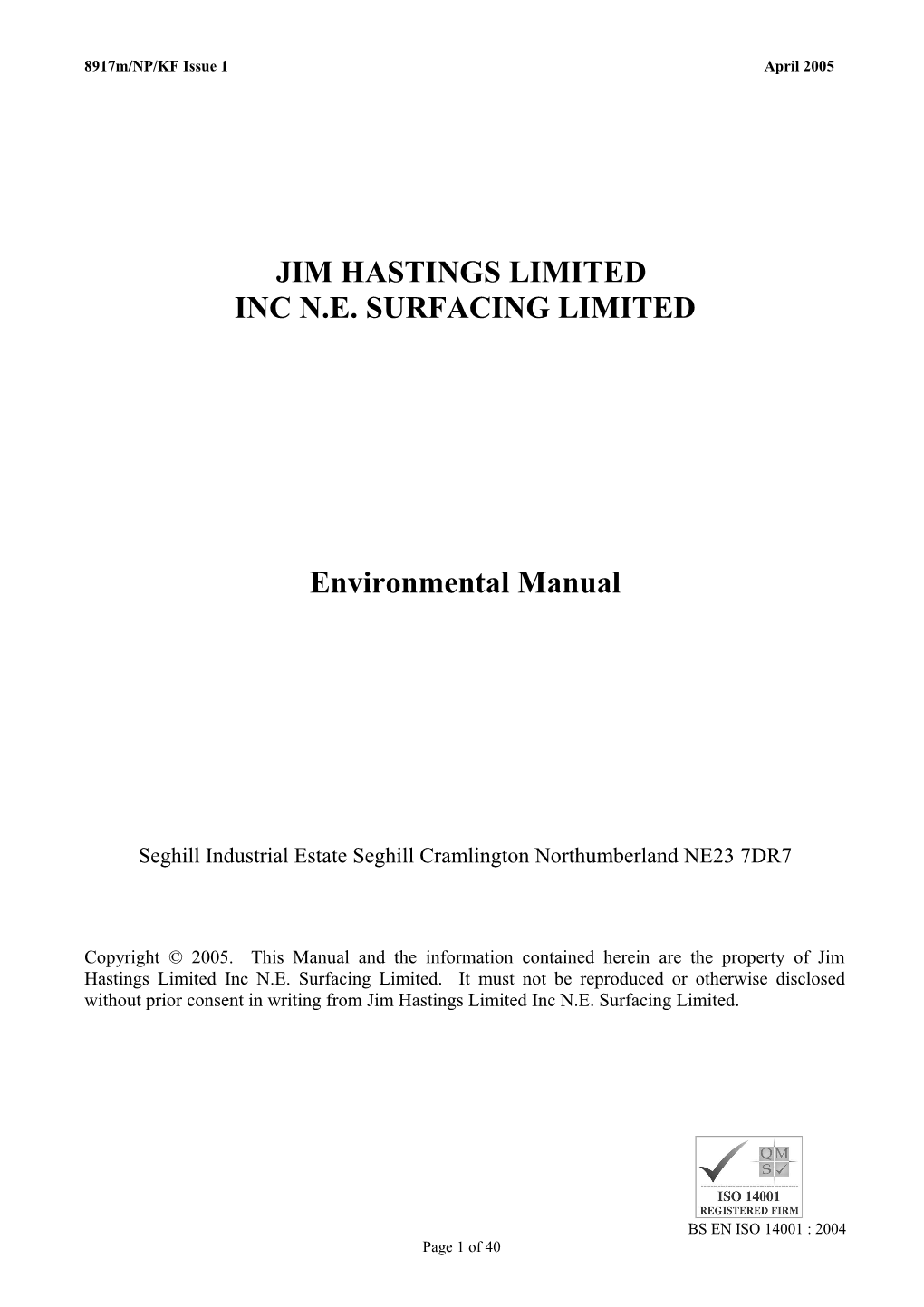 Jim Hastings Limited