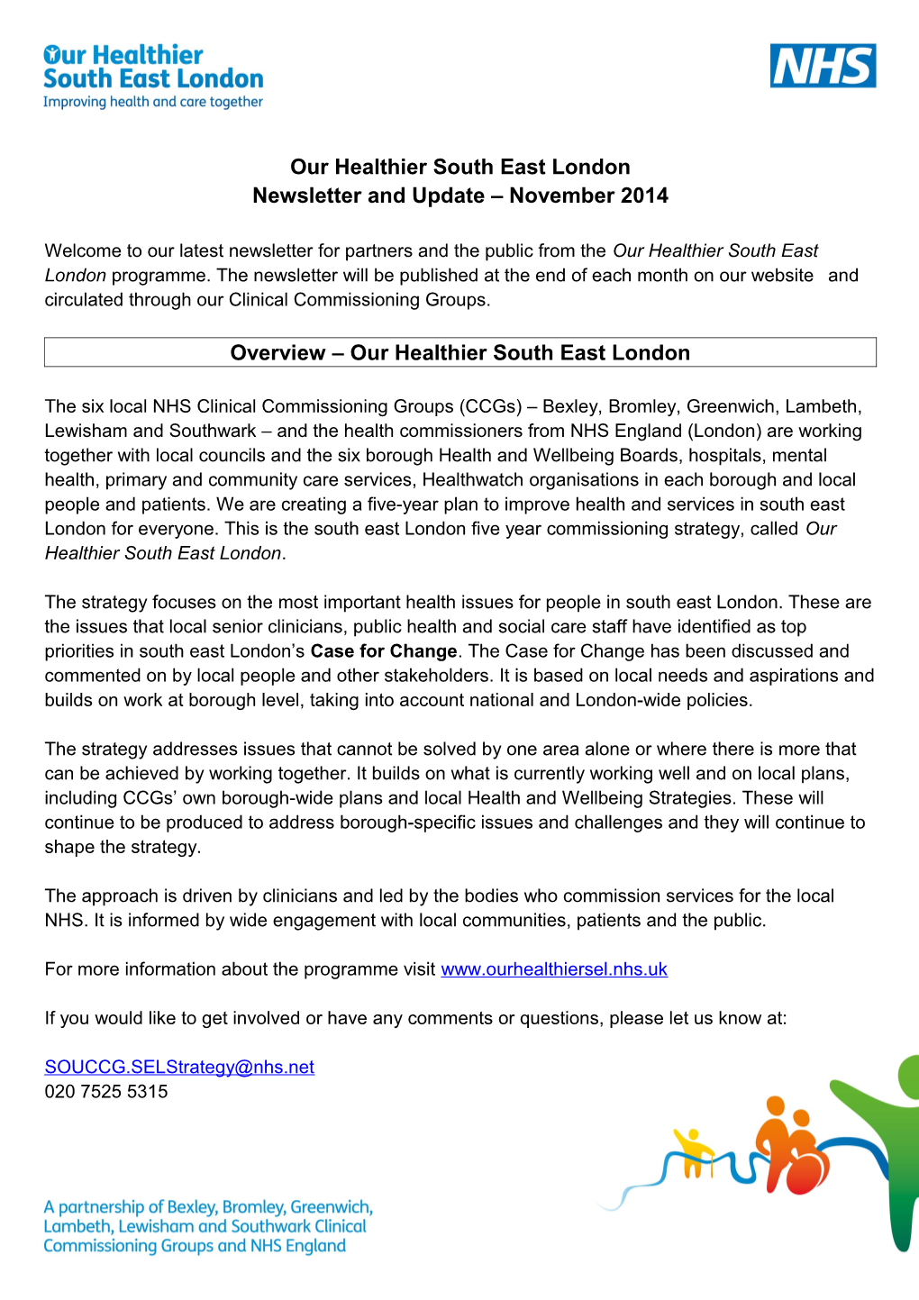 Our Healthier South East London