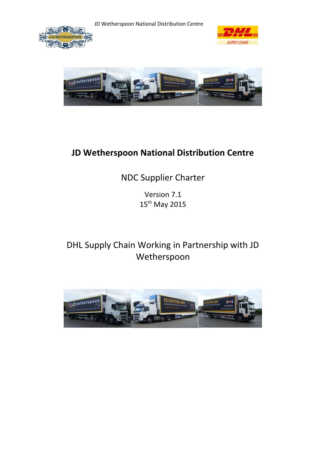 JD Wetherspoon National Distribution Centre