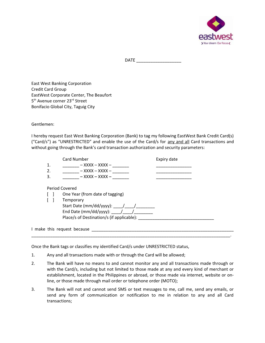 Eastwest Banking Corporation