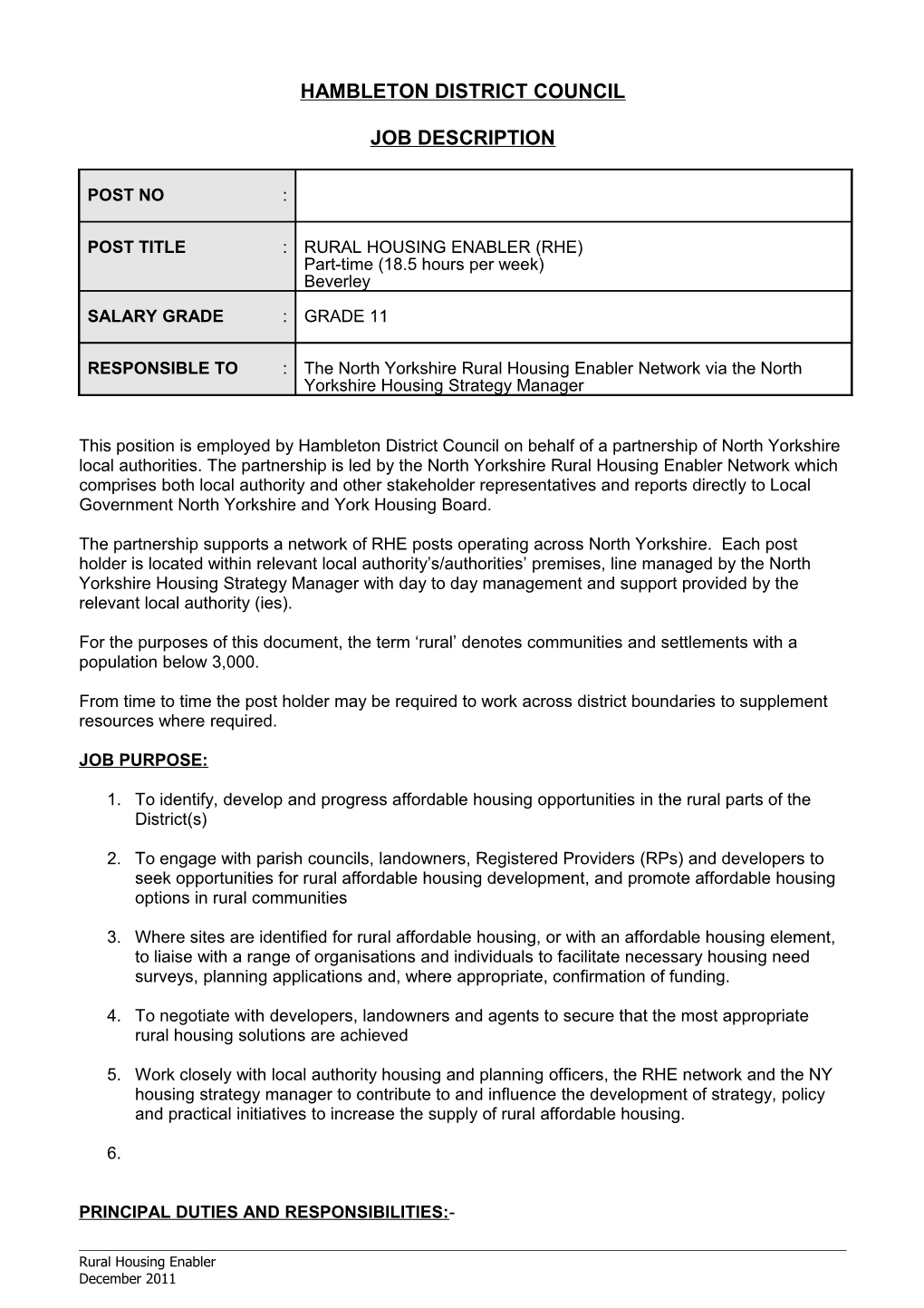 Hambleton District Council