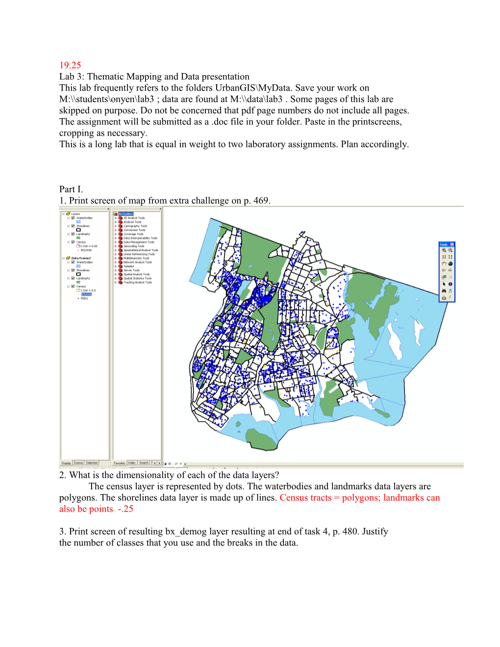 Lab 3: Thematic Mapping and Data Presentation