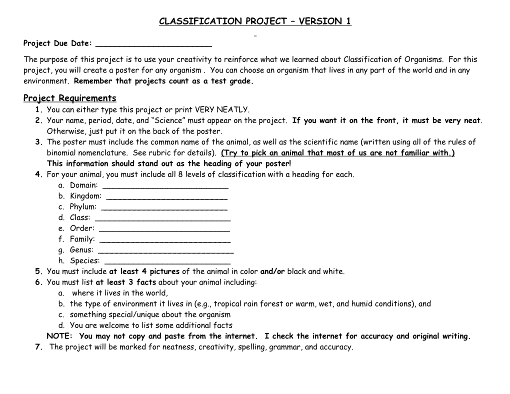 Adaptation Project for 4Th Quarter