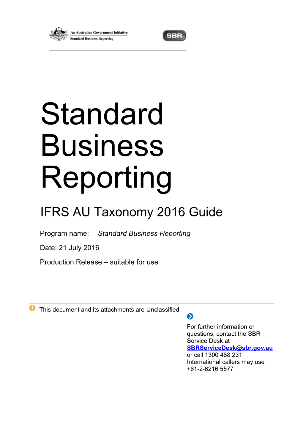 IFRS AU Taxonomy 2012 Guide