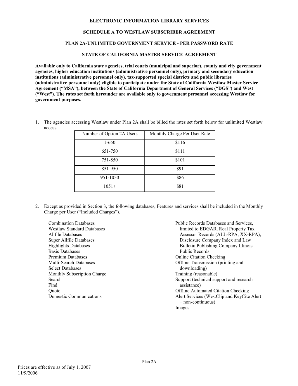 Electronic Information Library Services