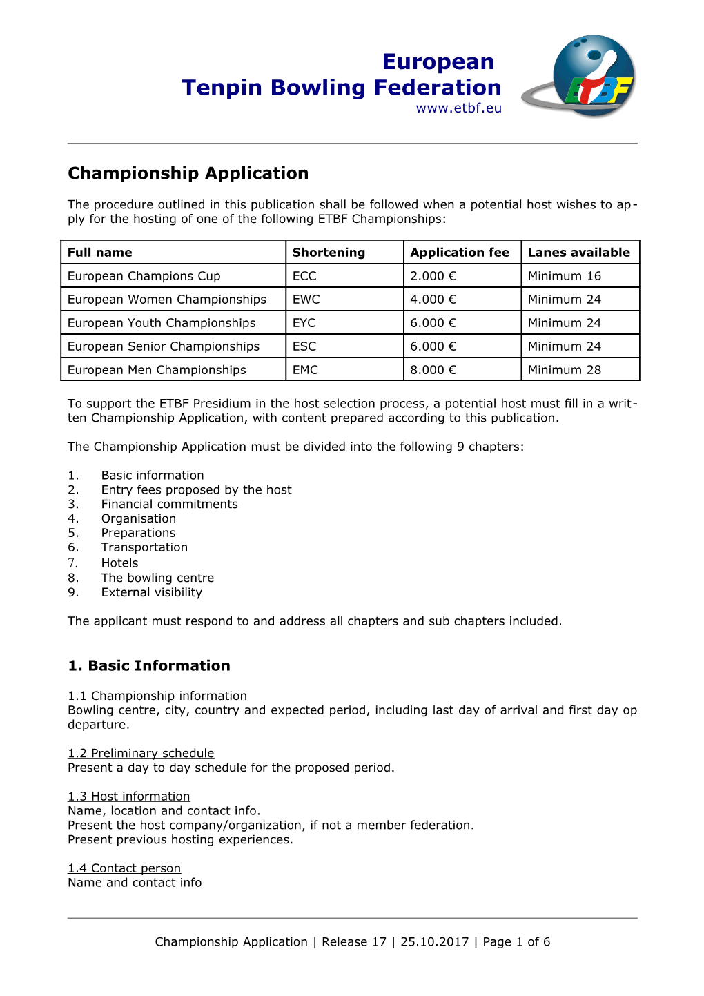 2Nd European Men Championship Was Conducted in Vienna, Austria on 30 June 10 July 2007