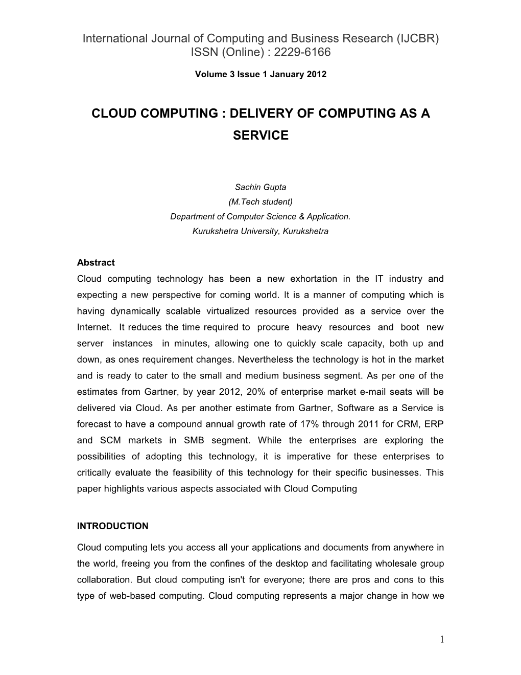 Cloud Computing Indian Rural Business Opportunities