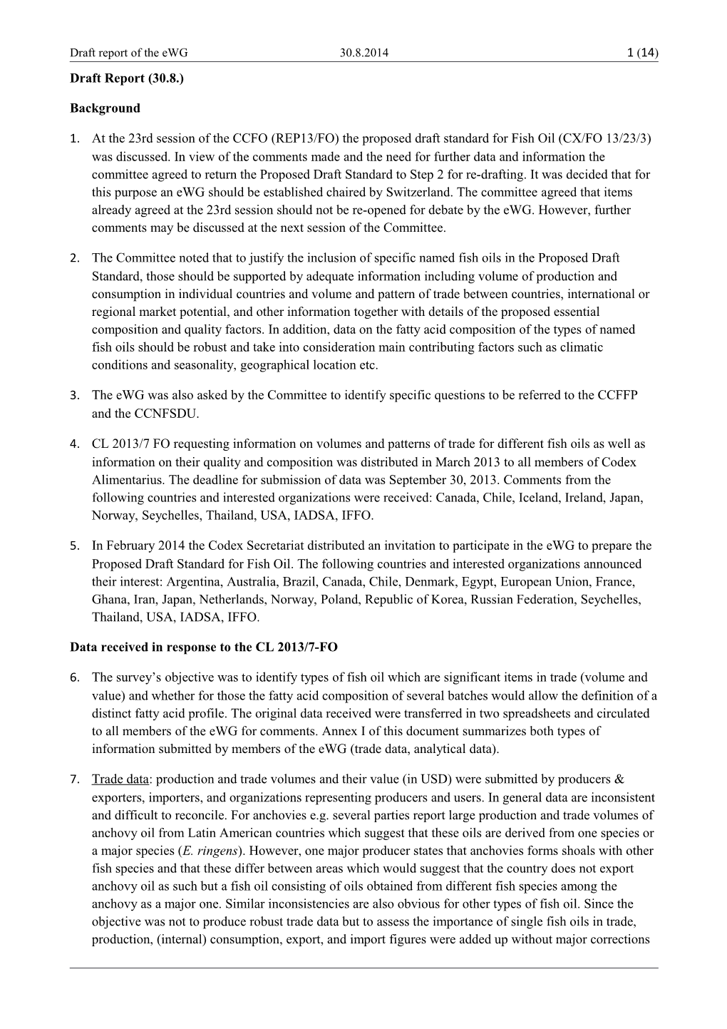 Draft Report of the Ewg30.8.20141 (15)