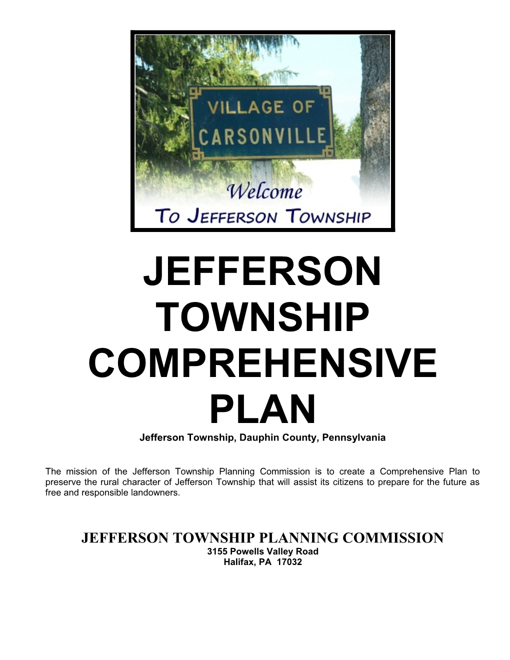 Jeffersontownship, Dauphin County, Pennsylvania