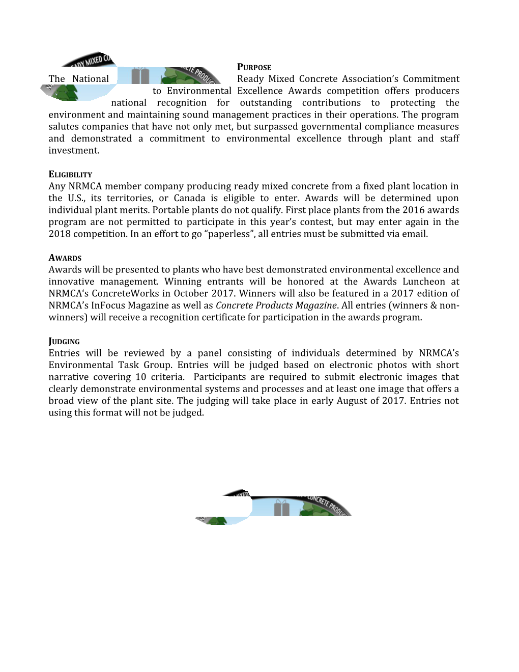 The National Ready Mixed Concrete Association S Commitment to Environmental Excellence