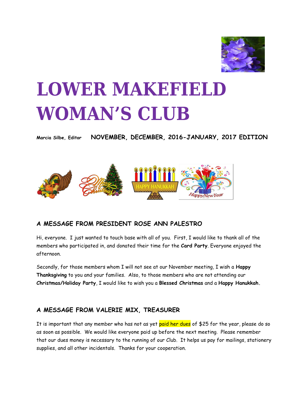 Lower Makefield Woman S Club