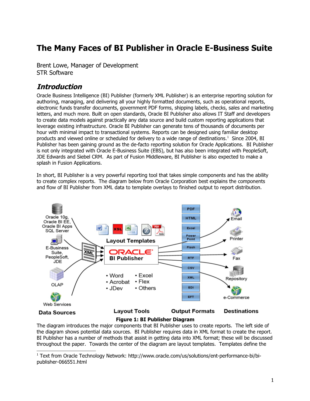 The Many Faces of BI Publisher in Oracle E-Business Suite