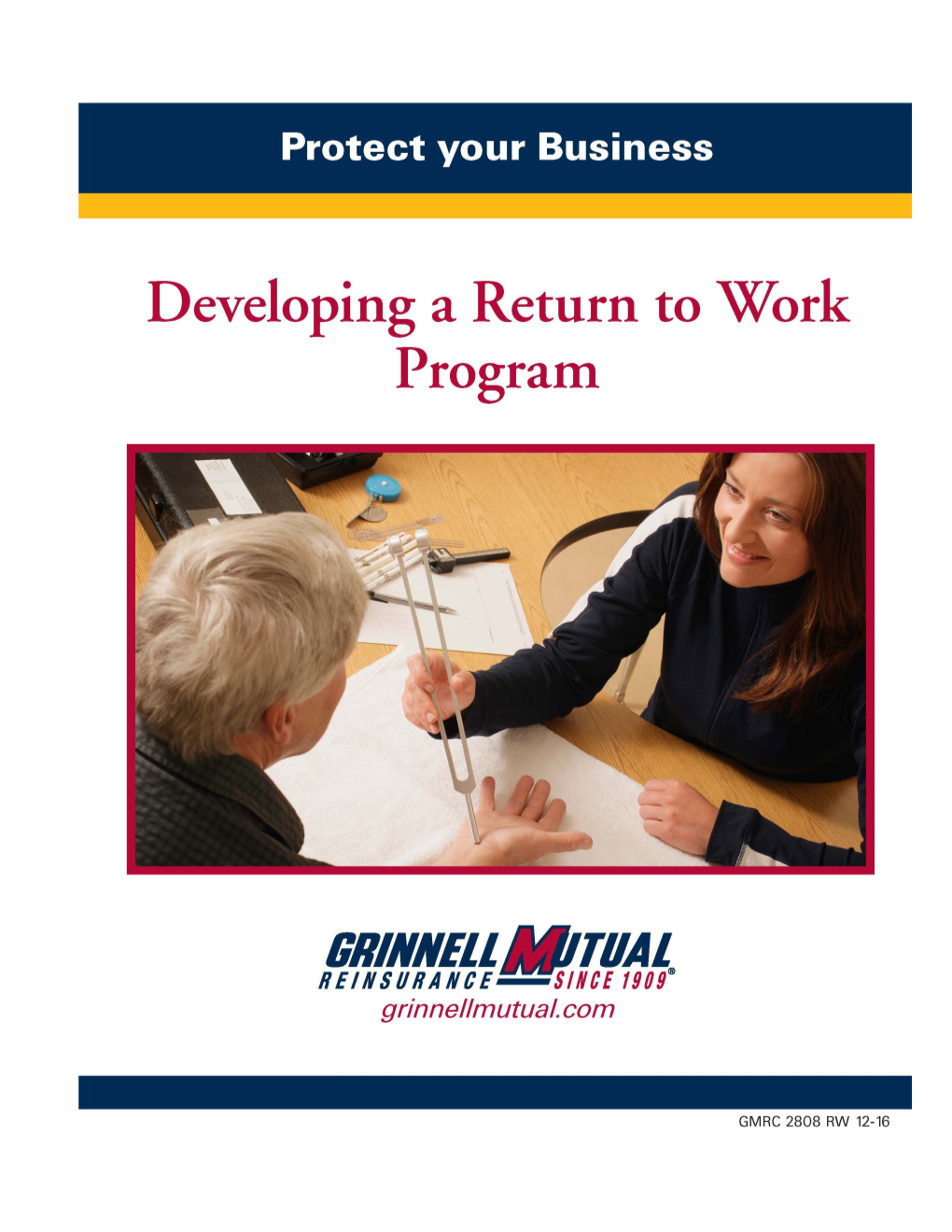 Section I How to Develop a Return to Work Program