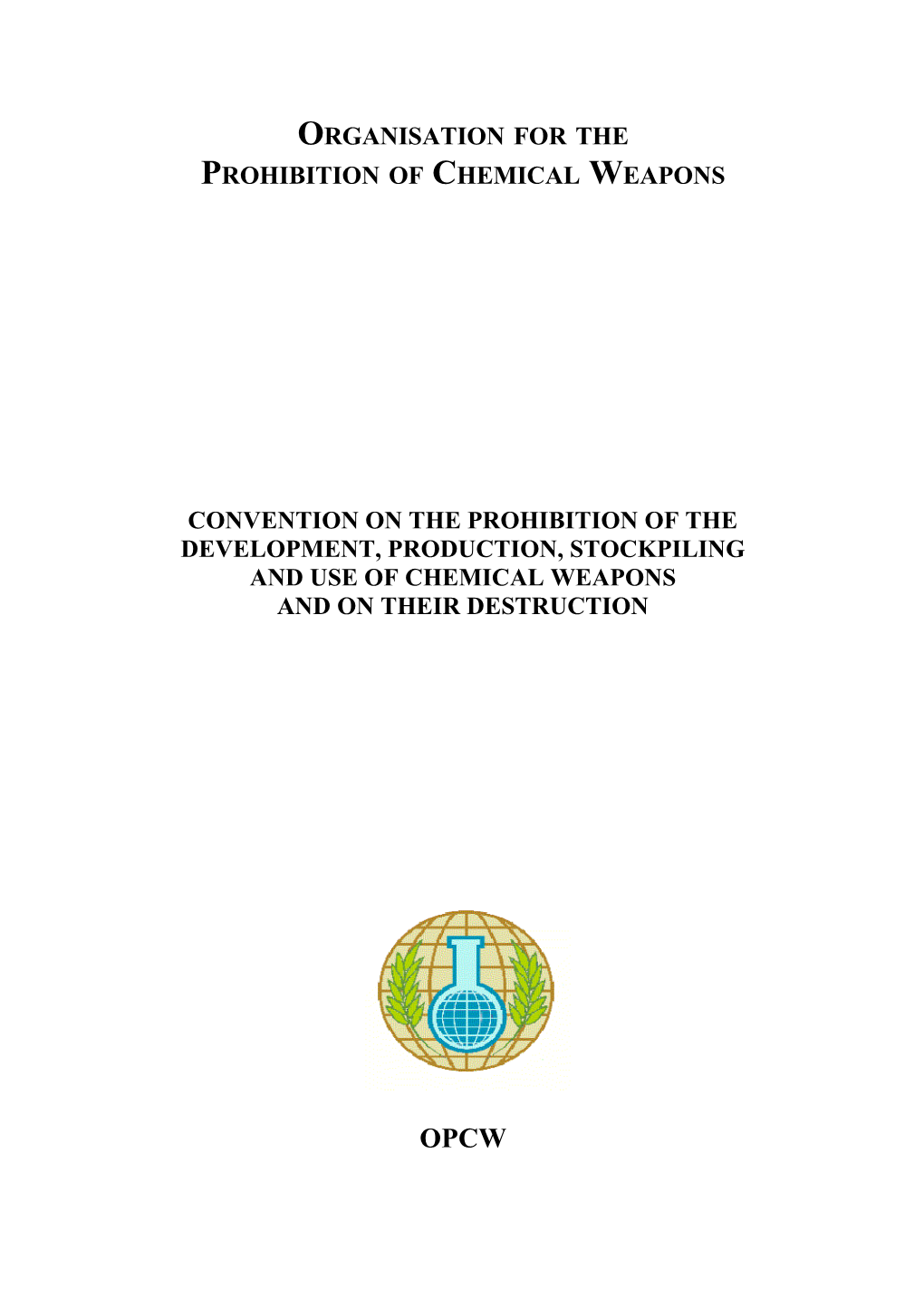 Convention on the Prohibition of The