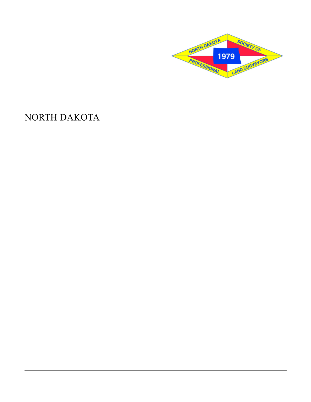 North Dakota Society of Professional Land Surveyors