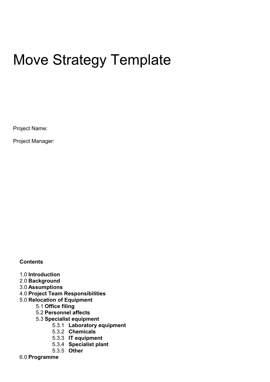 Move Strategy Template