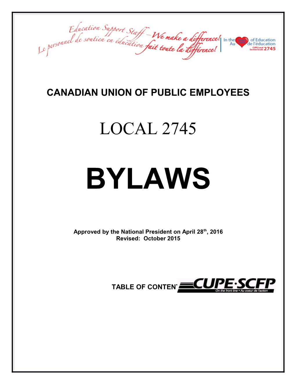 Canadian Union of Public Employees