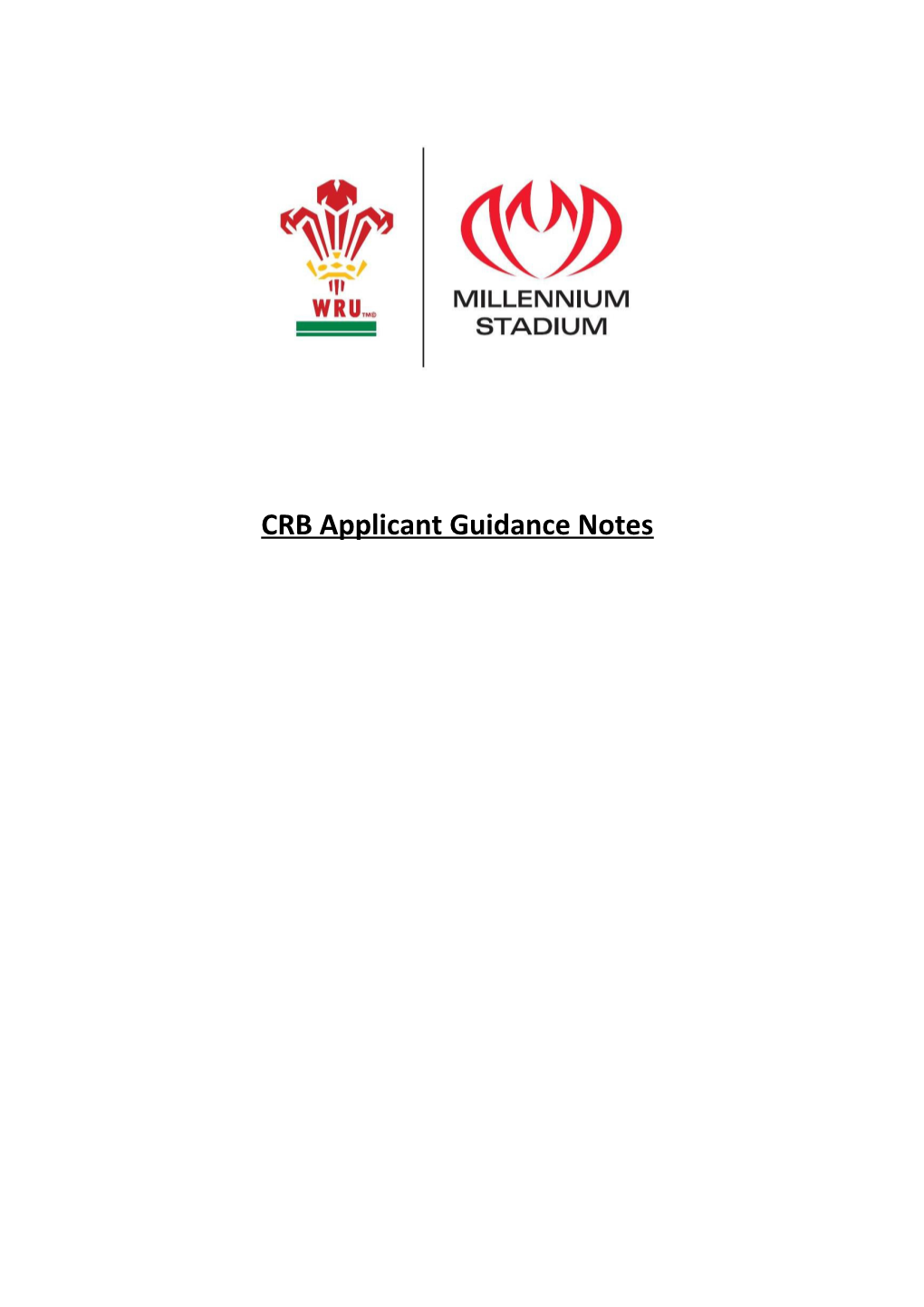 CRB Applicant Guidance Notes