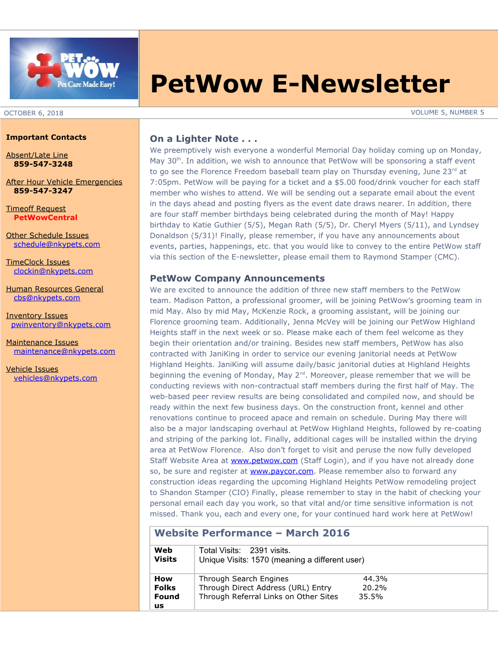 Petwowe-Newsletter