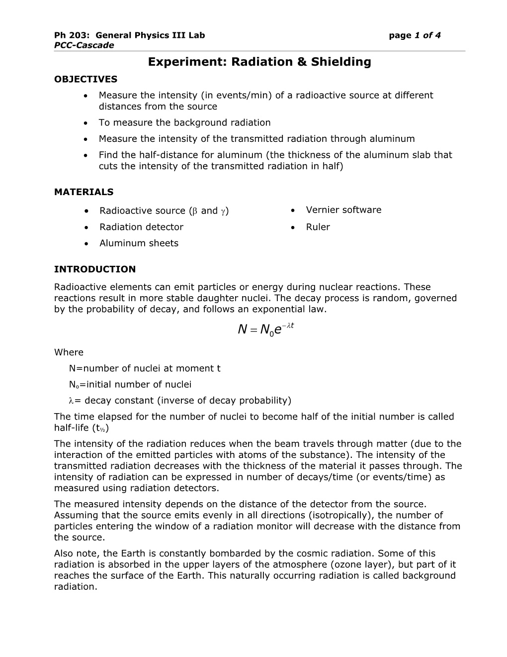 Ph 203: General Physics III Labpage 1 of 4