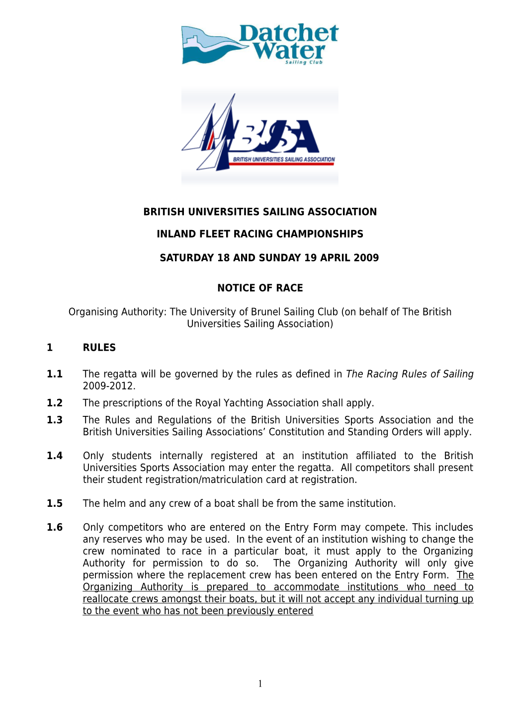 British Universities Sport Association Fleet Racing Nationals