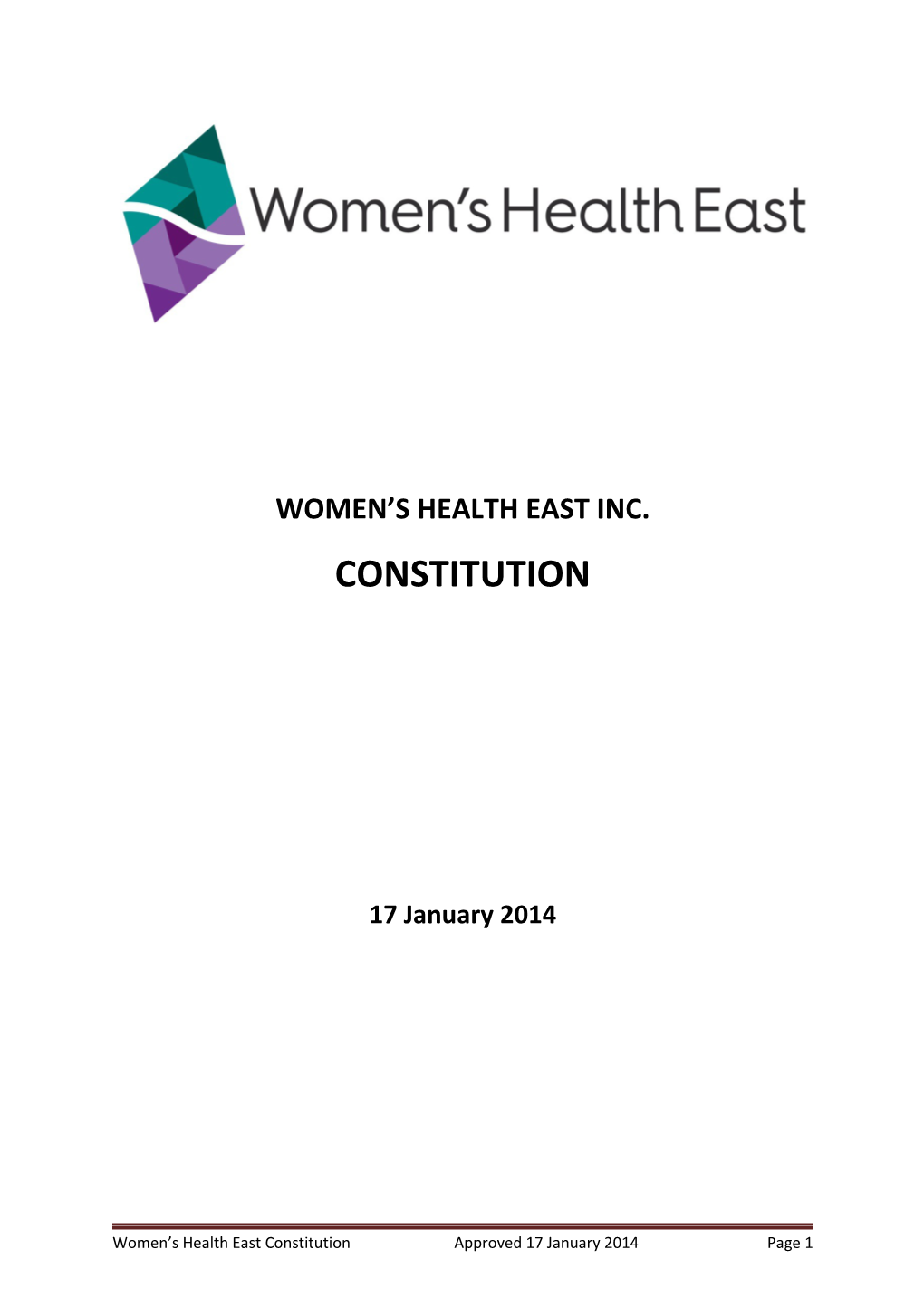 Women S Health East Inc
