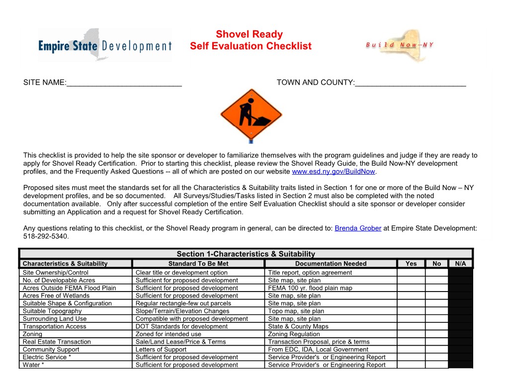 (1) Only Required If Study Indicates Mitigation Is Needed