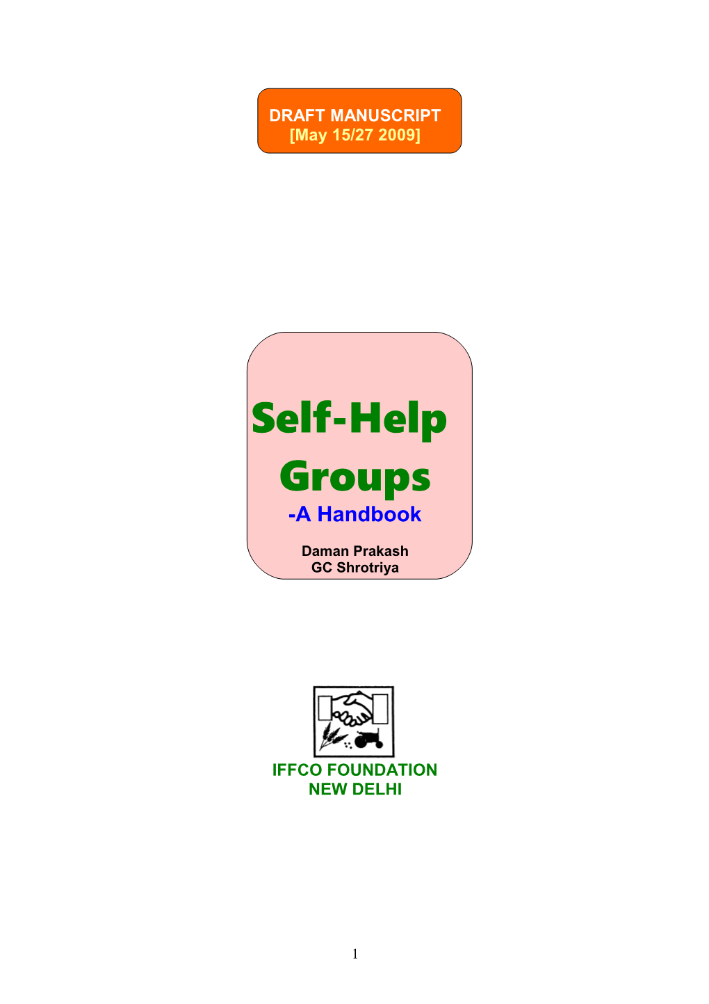 Self-Help Groups