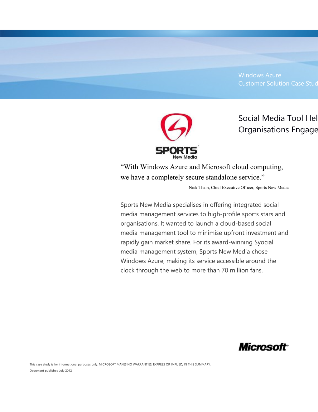Writeimage CSB Social Media Tool Helps Wayne Rooney, Rio Ferdinand, and UEFA Engage With