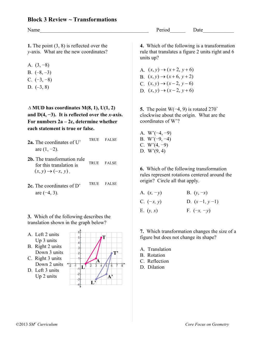 Math Cim Assessment Practice Test
