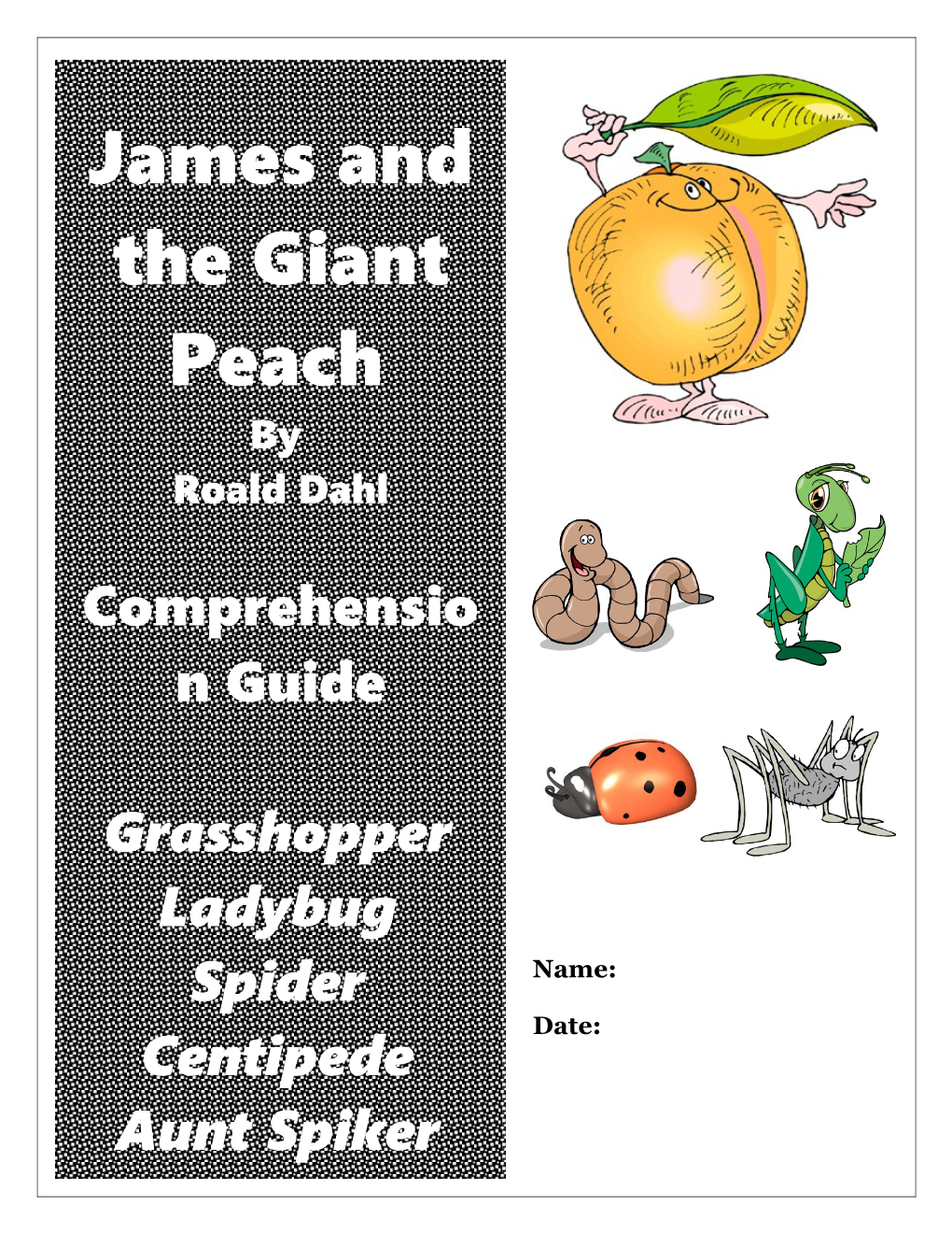 James and the Giant Peach Packet