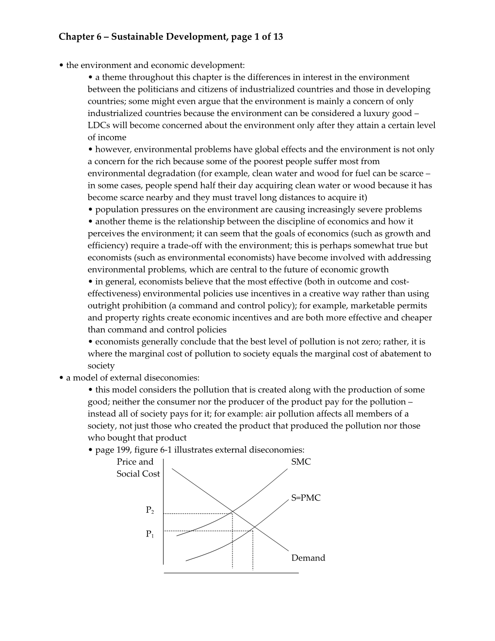 Chapter 6 Sustainable Development, Page 1 of 13