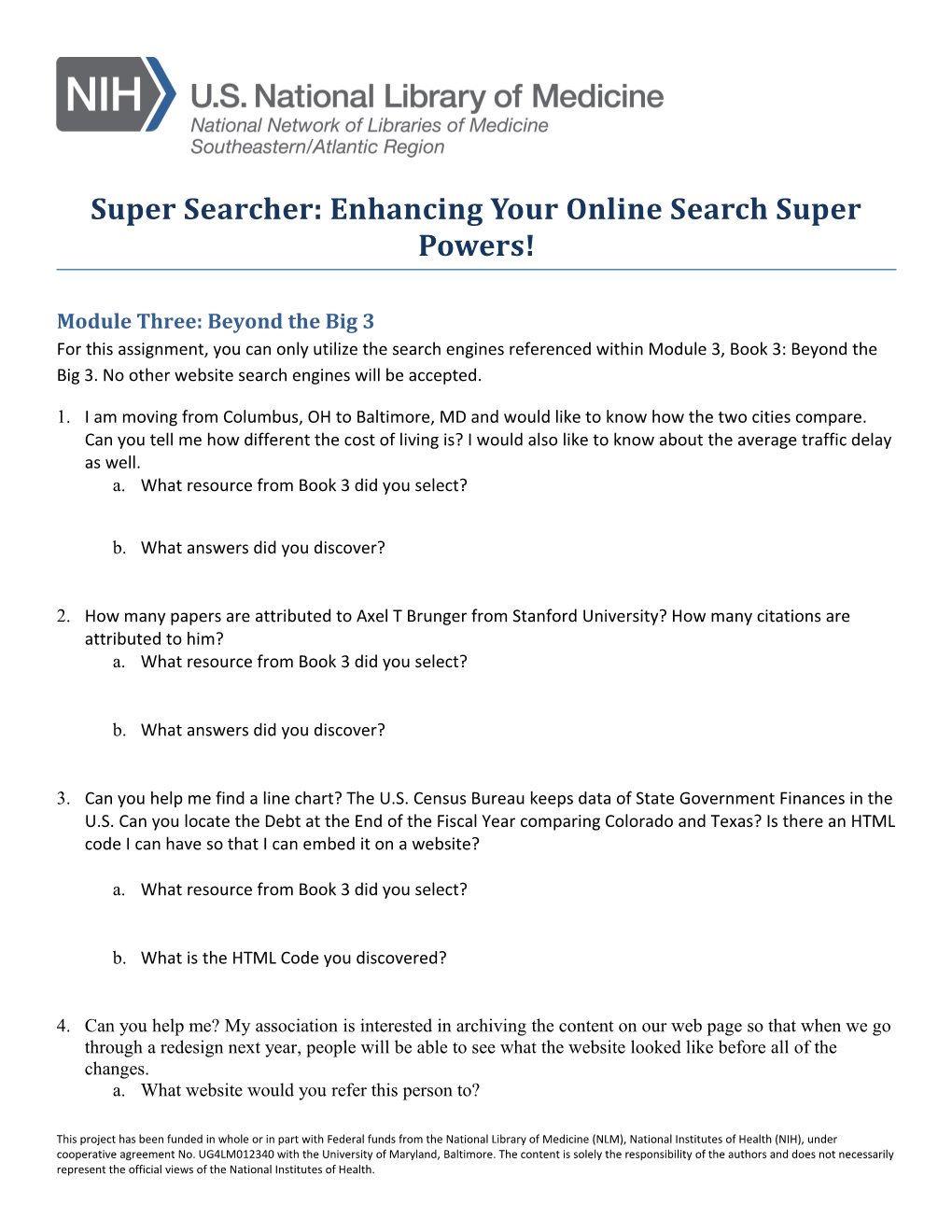 Super Searcher: Enhancing Your Online Search Super Powers!