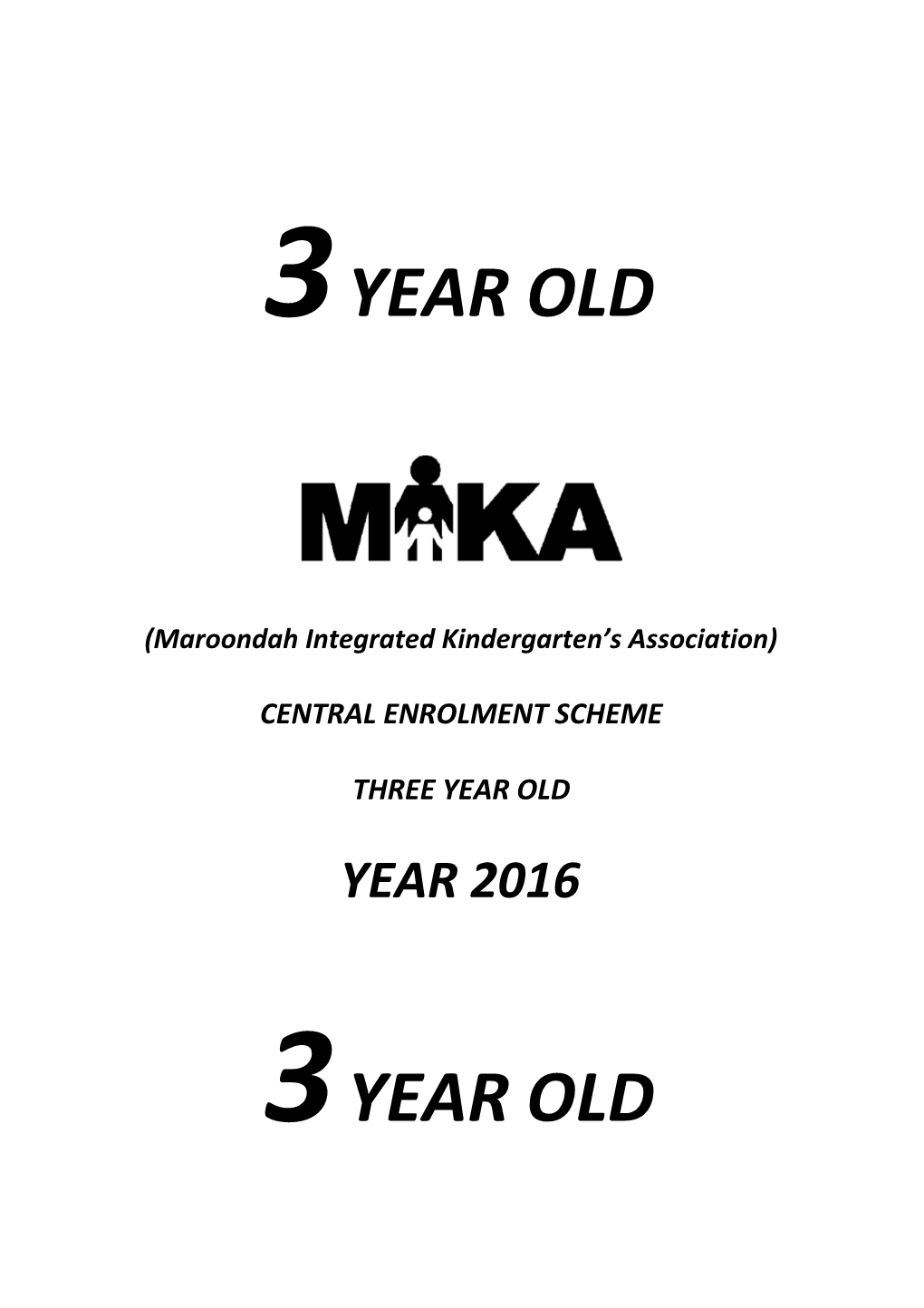 Maroondah Integrated Kindergarten S Association
