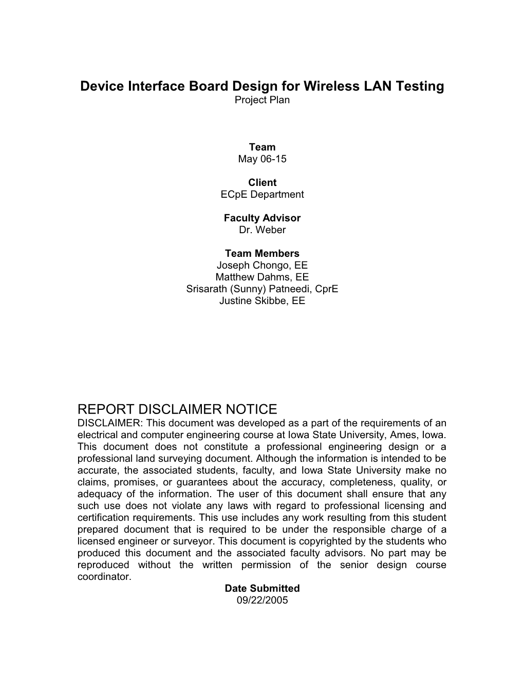 Device Interface Board Design for Wireless LAN Testing