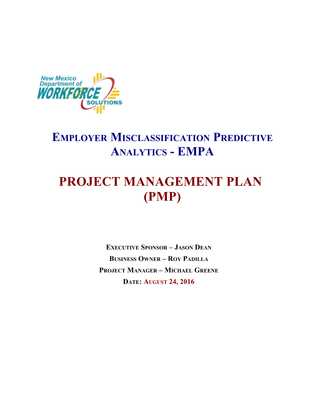 Employer Misclassification Predictive Analytics - EMPA