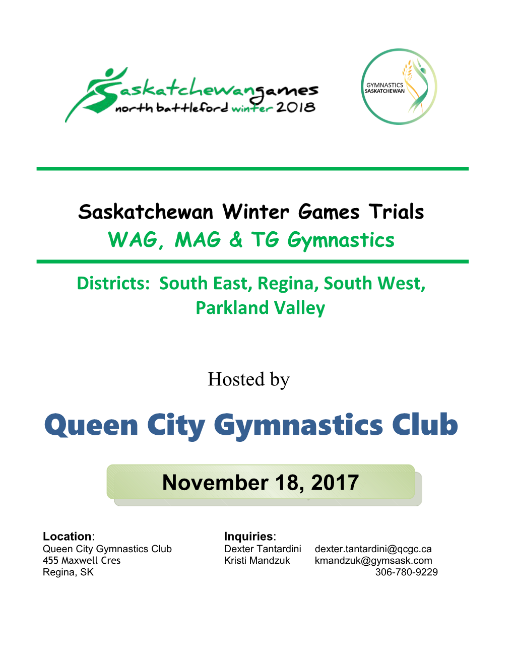 Saskatchewan Winter Games Trials