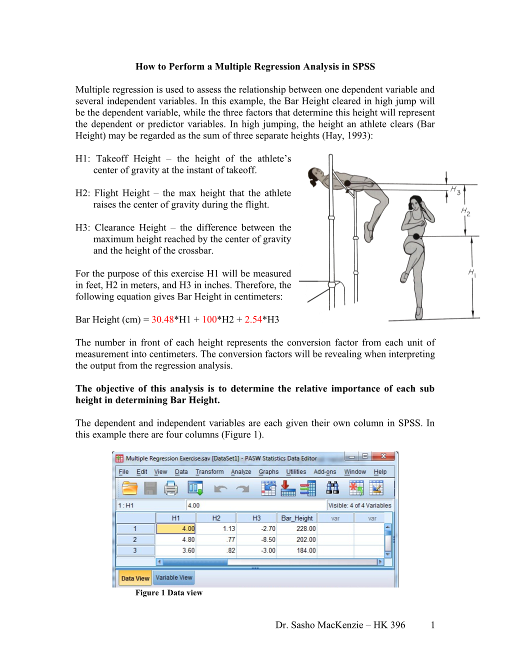 How to Perform a Multiple Regression Analysis in SPSS