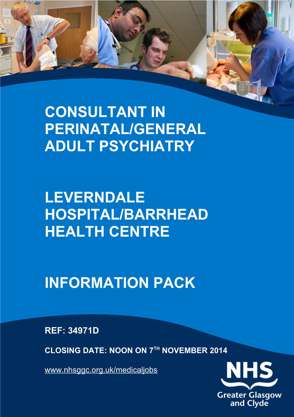 Consultant in Perinatal/General Adult Psychiatry