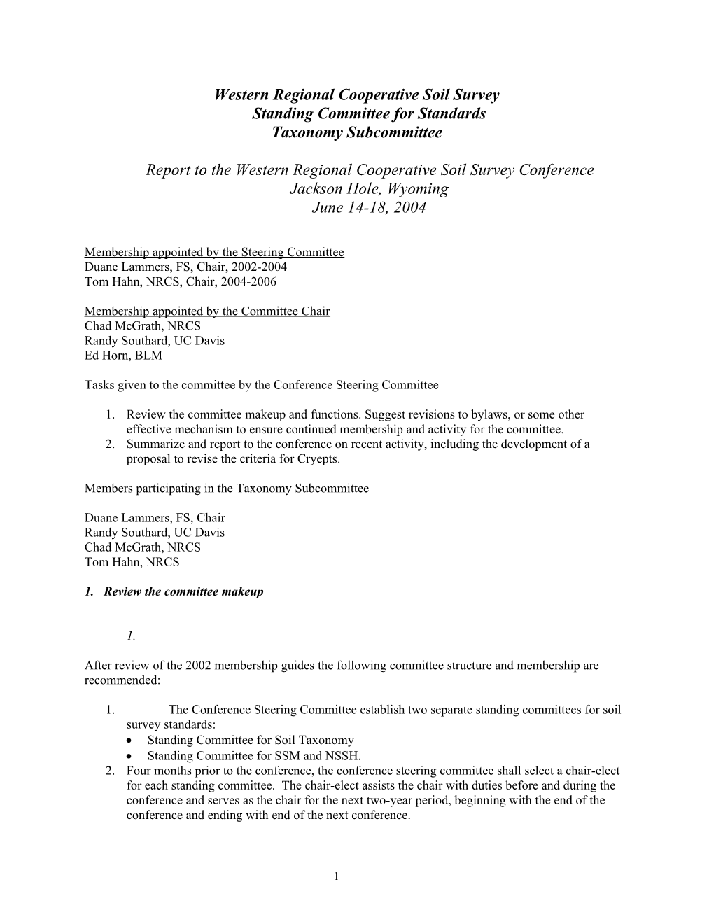 Western Regional Cooperative Soil Survey