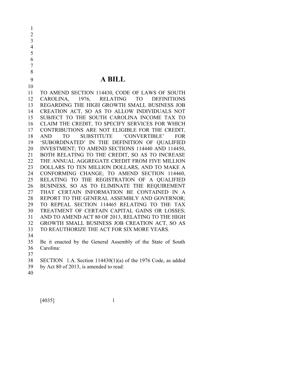 2017-2018 Bill 4035 Text of Previous Version (Mar. 22, 2017) - South Carolina Legislature Online