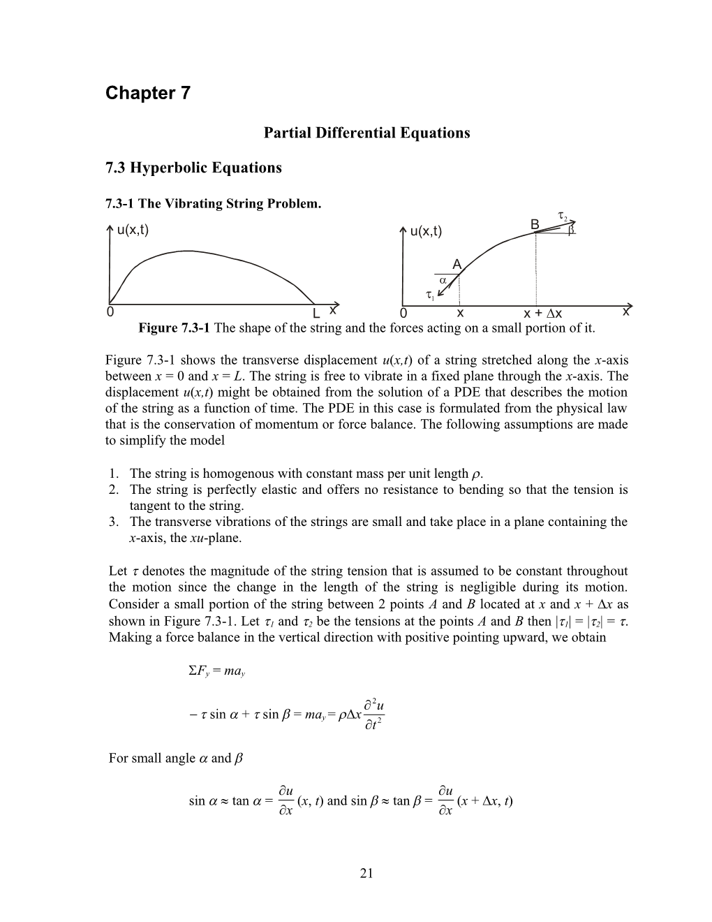 Partial Differential Equations