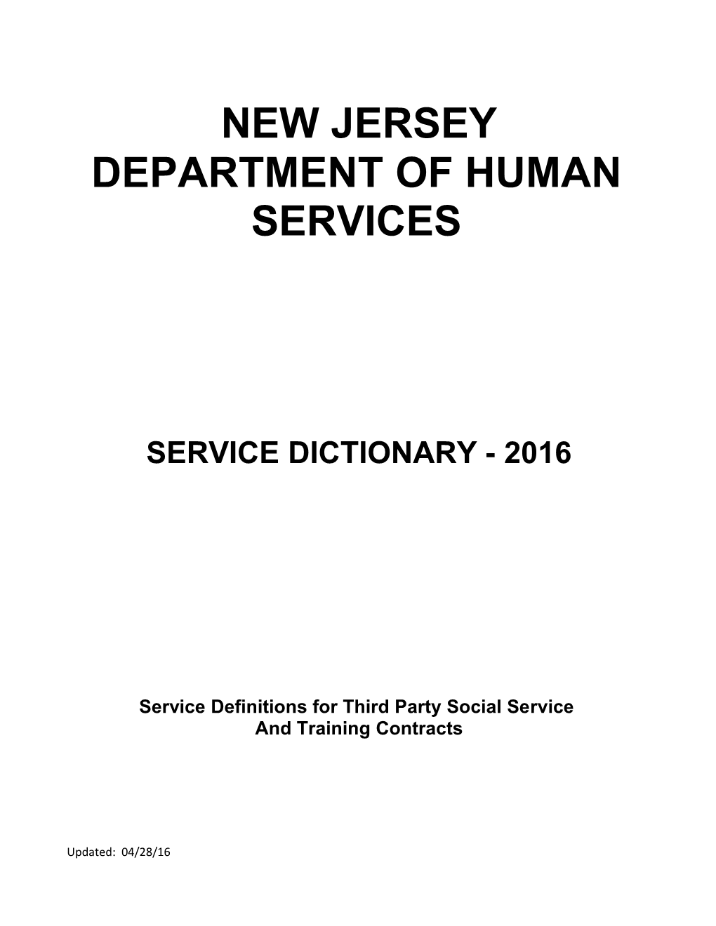 2016 DHS Service Dictionary 12.5.16