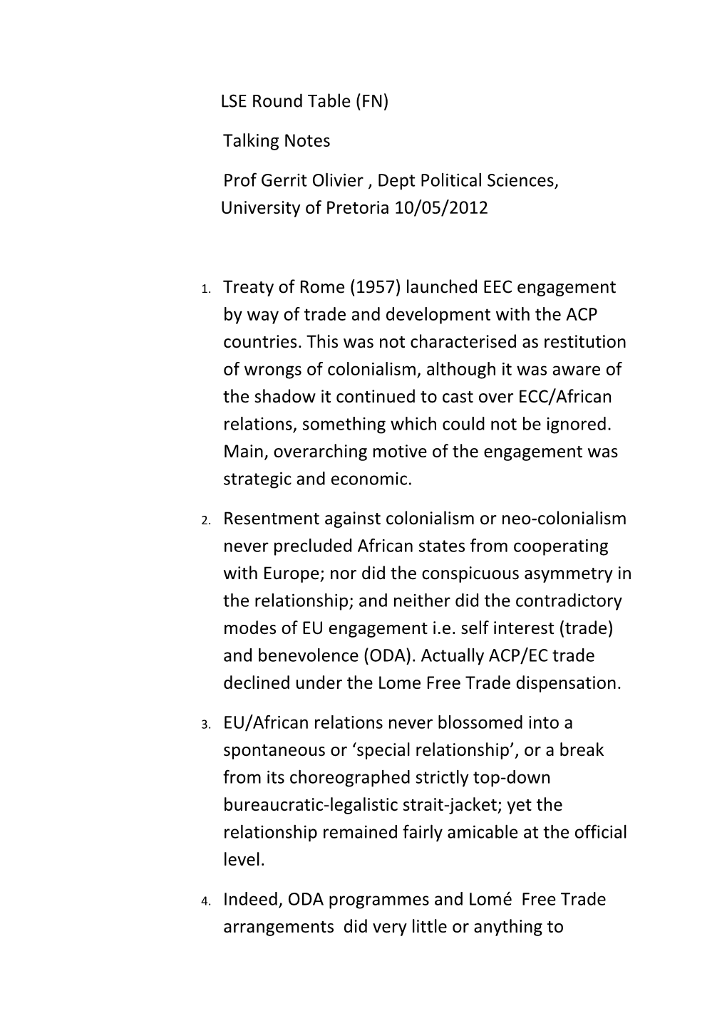 LSE Round Table (FN)