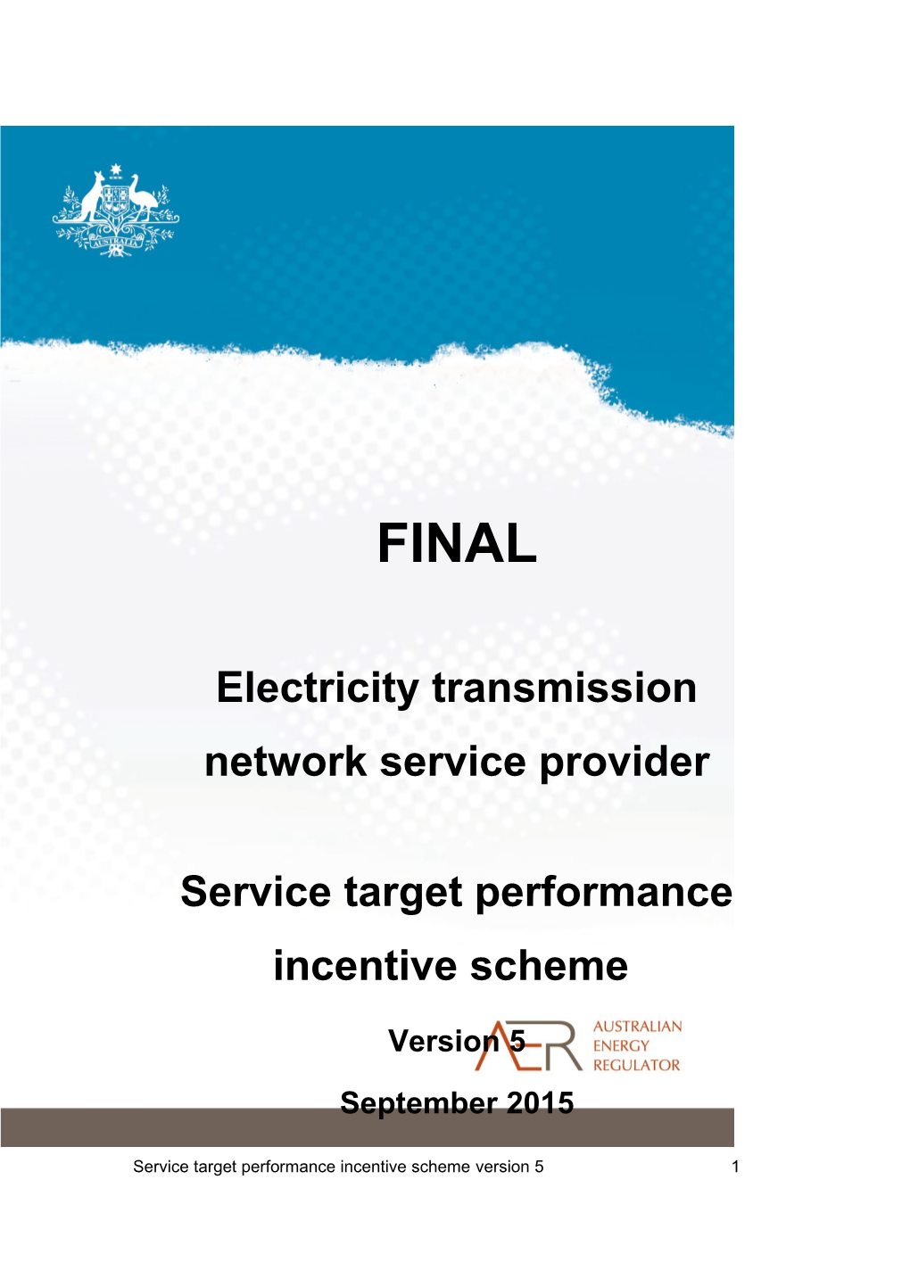 Electricity Transmissionnetwork Service Provider