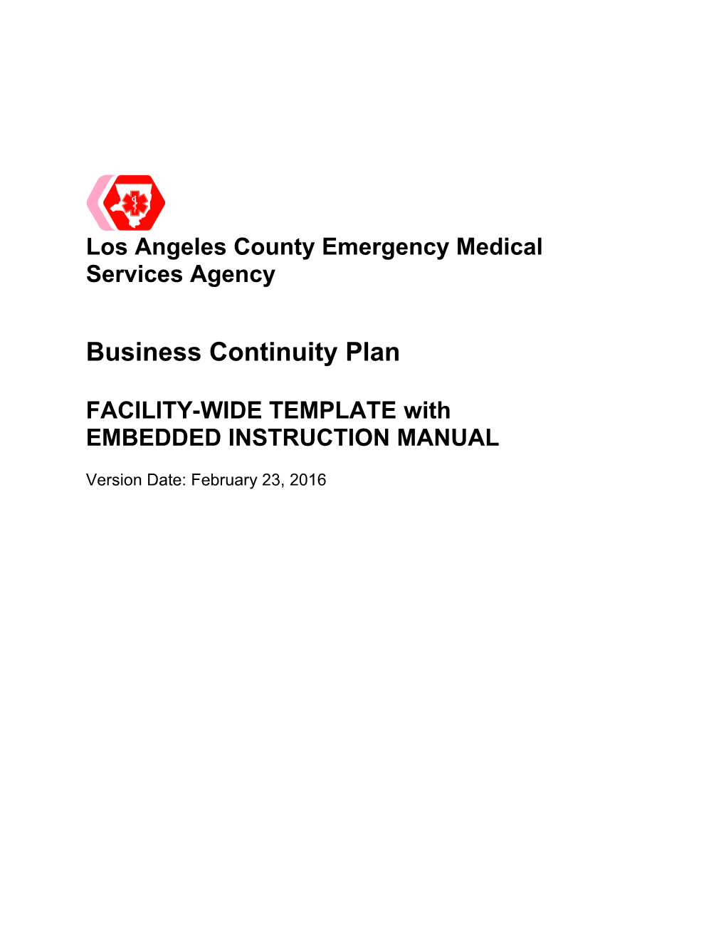 Los Angeles County Emergency Medical Services Agency